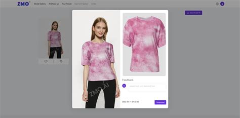 find fake people to model clothes|ZMO.ai creates AI fashion models .